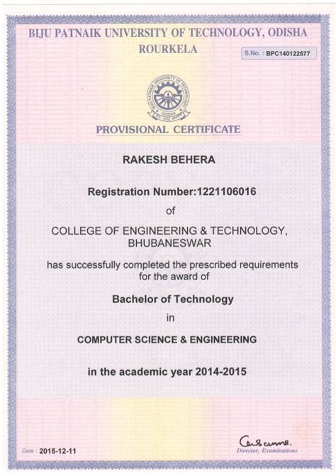 biju patnaik university of technology result|bput provisional certificate download.